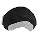 Tactical Helmet Cover for Fast Model, Stretch Fabric Protector with Hook and Loop Panels, Modular Gear Accessory for Field(Black)