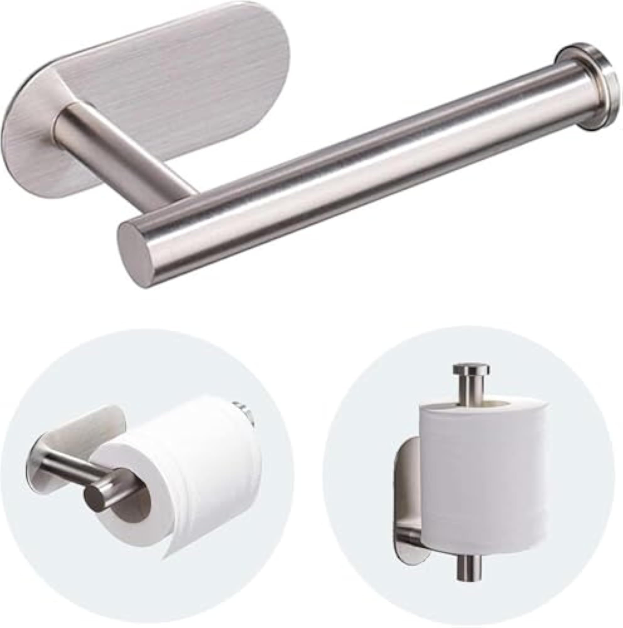Self Adhesive Toilet Paper Roll Holder for Bathroom