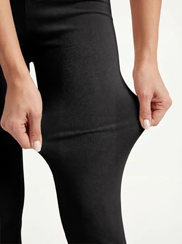 Image of Sexy Basics Womens Ultra Soft Cotton Stretch Full Length Footless Leggings Skinny Pant Tights | Multi Packs & Colors