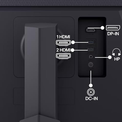 Image of LG 27GS75Q 68.47 cm (27 Inch) Ultragear QHD (2560x1440) IPS Gaming Monitor w / 180Hz (O /C 200Hz), 1ms (GtG), HDR10, NVIDIA G-SYNC Compatible, AMD FreeSync, 2xHDMI, Tilt /Height /Pivot Adjustable (Black)