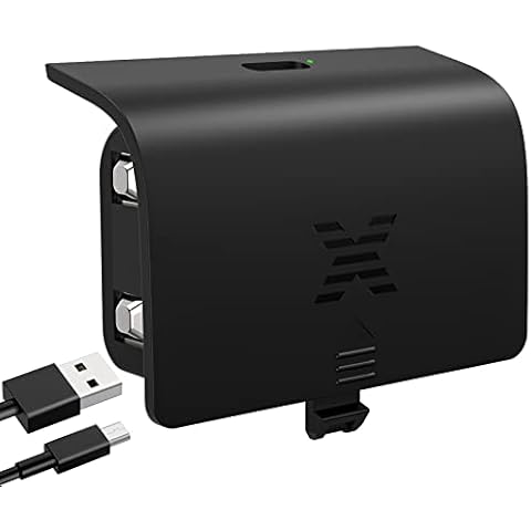 KEKUCULL Controller Battery Pack Compatible with Xbox Series S/X with Type-C Charging Port, Rechargeable Battery Pack for Xbox Series Charging (Not for The Controller with Micro-USB Charging Port) Cover