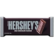 Hershey's Milk Chocolate Bar, Creamy Milk Chocolate Flavour, Pack of 24 x 40g