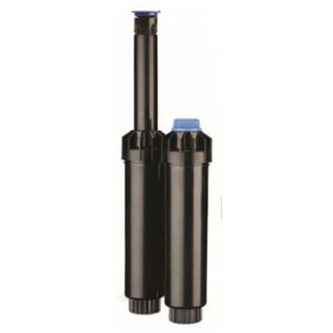 Suinga 50 x Difusor Aspersor de riego Krain NPS 415, 10 cm con tobera 15A, alcance 4,5 metros, negro