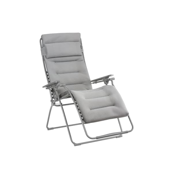 Lafuma Relaxsessel Futura XL Silber Schwarz