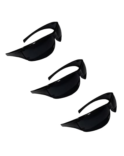 Q8TWINKLE Welding Safety Goggles [ Colour : DARK BLACK ] Safety Glass Only For Welding Pupose (PACK OF 3) (B0CW5Y9VSR) Amazon Price History, Amazon Price Tracker
