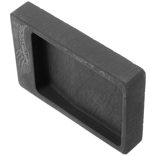 OFFSCH Piedra de Tinta para Caligrafía Mini Cuadrada Piedra de Entintar para Estudiantes Losa de Tinta para Pintura y Dibujo Superficie Lisa para Conservación