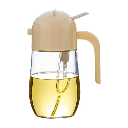 Botella de spray de de vidrio, pulverizador de para cocina, botella dispensadora de de vidrio transparente de 600 ml, contenedor de condimentos, utensilios de cocina, botella d