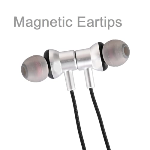 Image of JGD Boom Z1 Bluetooth Neckband with Up to 25 Hours Playtime and Hi-Fi Stereo Sound in Ear Neckband, Magnetic earpiece,Voice Assistant with Mic (Matte Black)