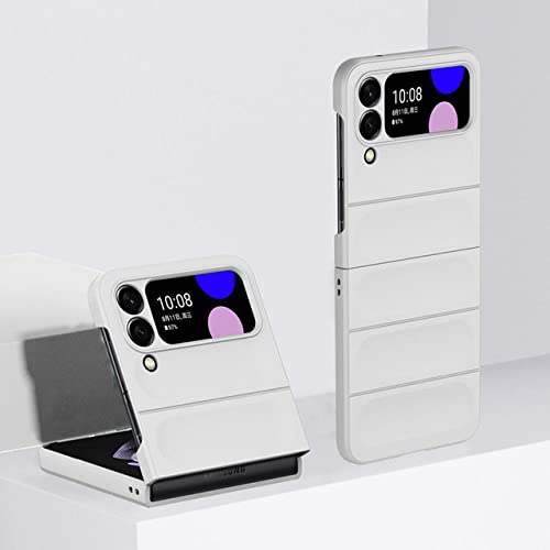 Coque de protection Samsung Galaxy Z Flip 4 fine antichoc blanc mat 5G