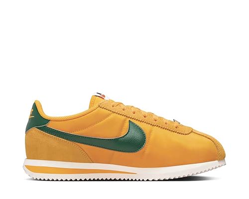 Nike Cortez Women's Shoes (DZ2795-702, Yellow Ochre/Safety Orange/Black) Size 8