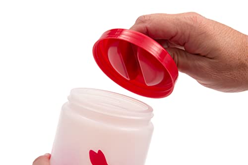 Lixit Food and Treat Storage Jars for Dogs, Cats, Small Animals and Birds (32oz, Red) Lixit Food and Treat Storage Jars for Dogs, Cats, Small Animals and Birds (32oz, Red)