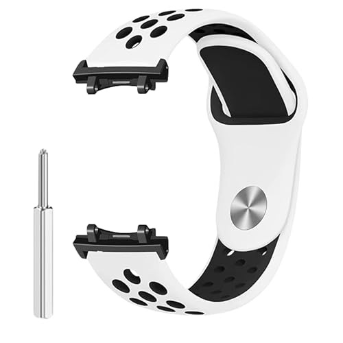 Image of YODI Strap Band Compatible with Amazfit T-Rex 2 Smartwatch Only Soft Silicone | Nylon | Chain | Leather Watch Straps with Installation Adjuster Tool For Amazfit TRex 2