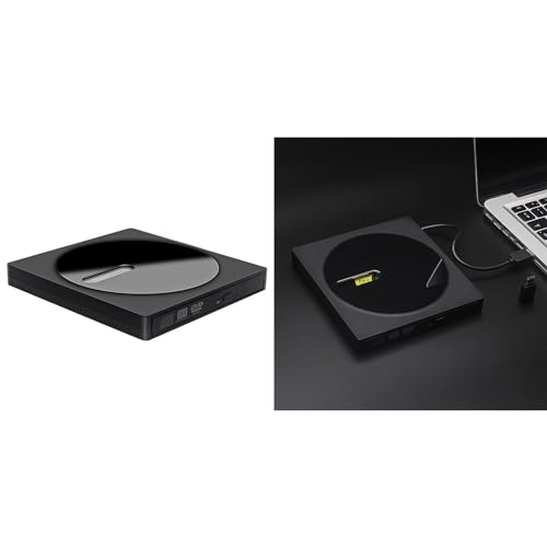 Graveur DVD USB C externe : résoud l'absence de lecteur optique sur PC portable - 2