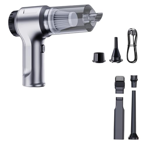 ULIJTH Multifunctional Handheld Car Vacuum Strong Suction Adjustable Gear 11000PA Multipurposed Cleaning Tool For Car Home