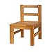 Staboos Kinderstuhl aus massivem Buchenholz - Bio geölte Vollholz Stühlchen - Montierter Stuhl für Kinderzimmer - Stuhl für Kinder ohne scharfe Kante - Natur Bio geölt