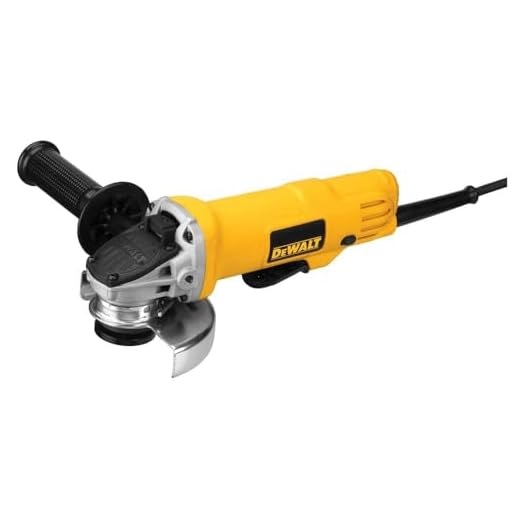 DEWALT Angle Grinder Tool, 4-1/2-Inch, Paddle Switch, 7-Amp (DWE4012)