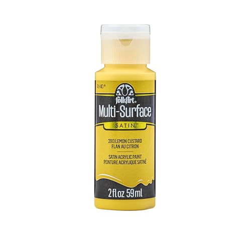 Image of FolkArt Multi-Surface Paint in Assorted Colors (2 oz), 2913, Lemon Custard