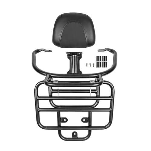 Porte-bagages moto arrière avec pince pour résoudre le manque de place sur Elettrica