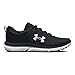 Under Armour Women's Charged Assert 10, (001) Black/Black/White, 9.5, US