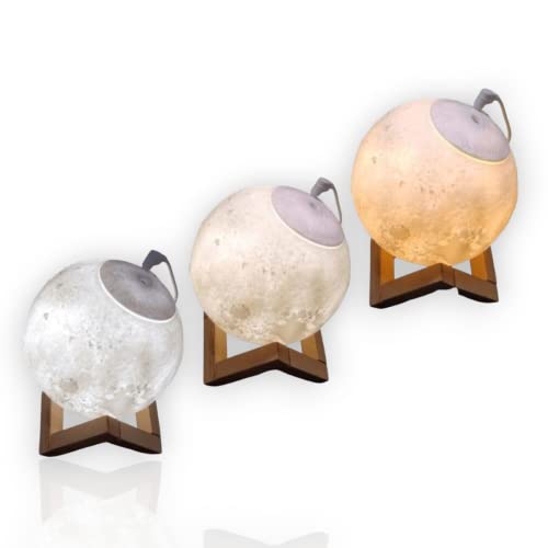 Umidificador Aromatizador Luminária Abajur Lua Cheia: Aumente a Qualidade do Ar e do Sono