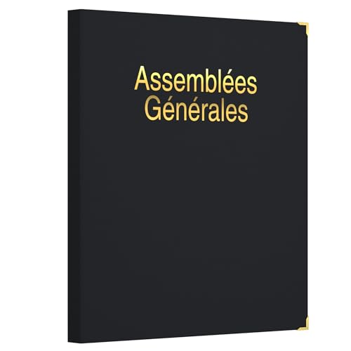 Classeur registre assemblées générales UTTSCHEID fini les documents juridiques perdus