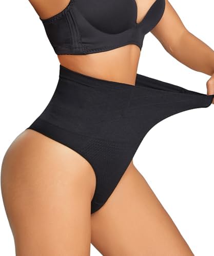 Dulchany Thong Shapewear Tummy Control Underwear Body Shaper for Women