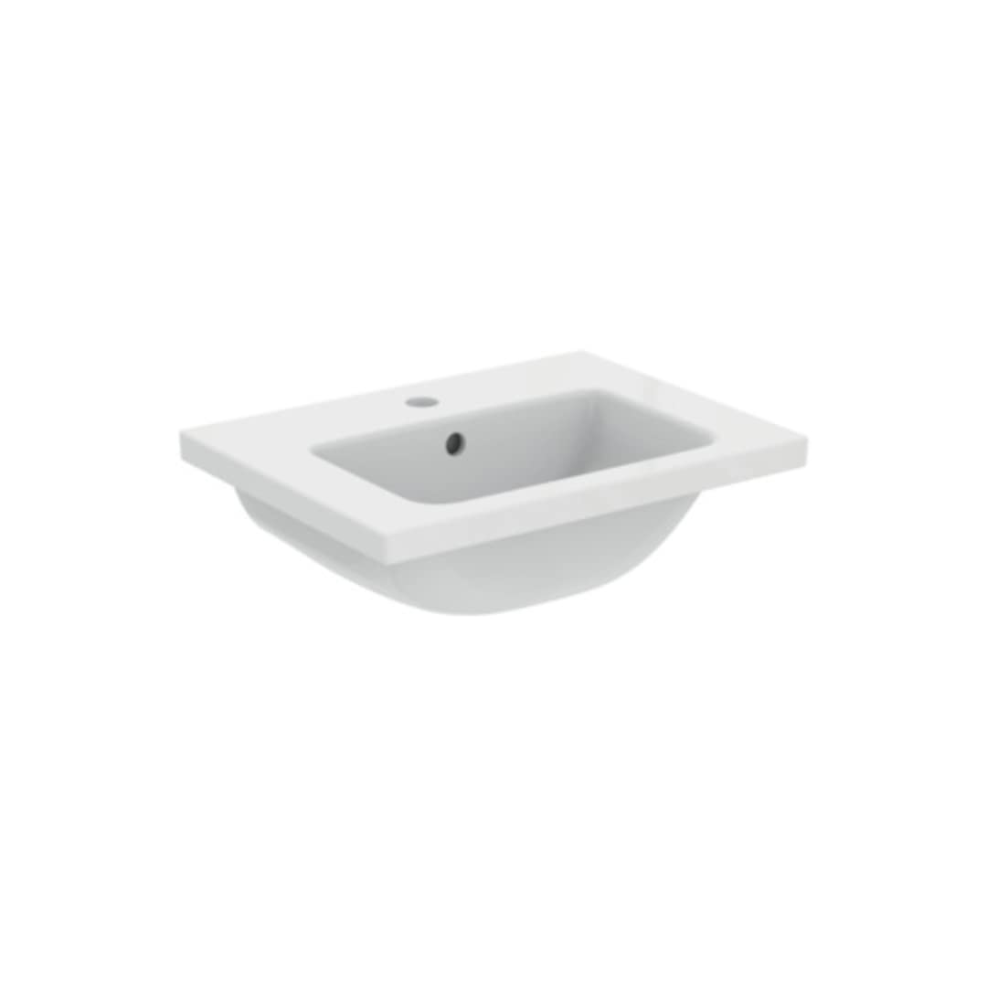 Lavabo Plan Ideal Standard I.LIFE S - Vasque Céramique Blanche 50x38.5cm T459101