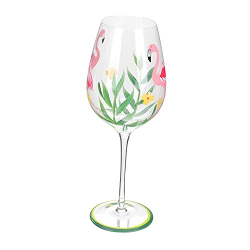 PRETYZOOM Copa De Vino Flamingo Copas De Para Fiestas De Navidad Recuerdos De Fiesta