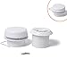 QOTSTEOS RV Ventilateur Extraction, Installation Au Plafond du Ventilateur D'extraction De Toit De Caravane 12v RV, pour Navires Yachts Camping-Cars Remorques(Blanc)