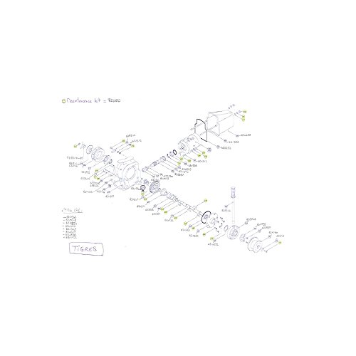 TIGRES- Pièces détachées pour guindeau LOFRANS' Pièce détachée n°630885 / #485 Cover