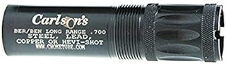 Carlson's Choke Tube Beretta Benelli Mobil 12 Ga Cremator Ported Waterfowl Choke Tube, LR, Black (11517)