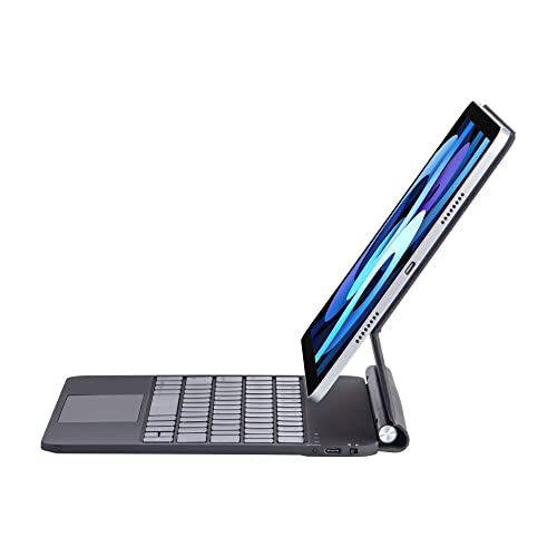 Magic Keyboard Case für iPad Air 11 Zoll, Pro 11 (4./3./2./1. Gen) & Air 5./4. Gen 10,9", Magnetisches Tastaturgehäuse mit Trackpad (Mitternacht, iPad Air11 /Air10.9 /Pro11(1st,2nd,3rd,4th Gen))