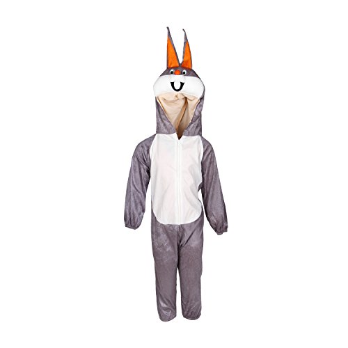 Image of Raj Costume Animal Fancy Dress Costume for Boys & Girls | Hooded Full Body Wildlife Zoo Animal Jumpsuit | Soft Costume for School Function, Fancy Dress, Halloween, Birthday, Cosplay & Role Play