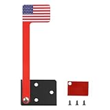 Danoib Mailbox Flag Replacement Kit, Metal Flag for Mailbox, Mailboxes Accessories, Red Mailbox Flags Replacement for Metal, Wood, Wall Mailbox (Red)