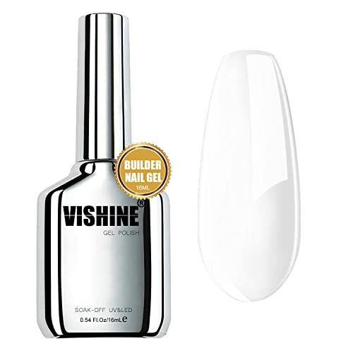 Vishine 16ml Vernis à Ongles Semi-permanent Gel de Construction Ongle UV,Vernis Gel Soak Off UV LED pour Nail Art Manicure 005