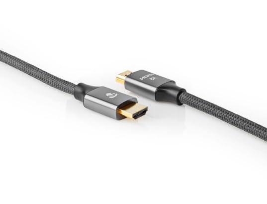 Nedis Profigold 8K Ultra High Speed HDMI Cable with Ethernet, 8K@60Hz, 48Gbps, HDMI A Male to A Male, 3m, Supports eARC - Image 3