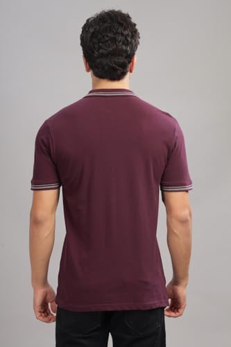 Image of ADRO Polo T Shirt for Men | Black Polo T-Shirt | 100% Cotton Polo Tshirt | Regular Fit Polo| Available in Plus Size Polo