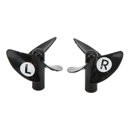 Dilwe Lama dell' RC,Propeller for Boat,Plastic Durable,Positive Negative Design,for Fishing,Model Boats Marine Accessories