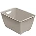 Produktbild Rotho Lounge Aufbewahrungsbox 23l, Kunststoff (PP recycelt) BPA-frei, beige, 23l (46,0 x 32,0 x 25,0 cm)