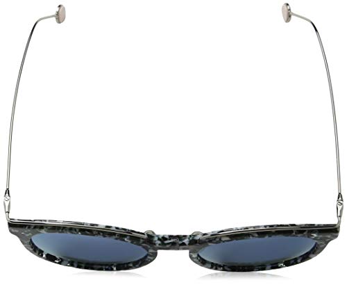 Dior Blossom Azure Green Mirror Geometric Ladies Sunglasses DIORBLOSSOM YE6/3J 524