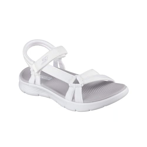 Image of SKECHERS Women's GO Walk Flex Sandal - Illuminate Hands Free Slip-ins Fisherman
