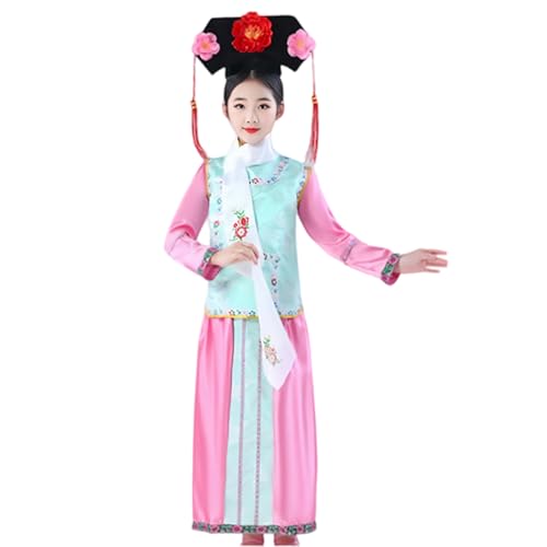 Vestido Hanfu tradicional chino para niñas cosplay miniatura 2