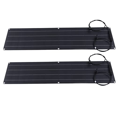 Panneau solaire d'alimentation 100W kit photovoltaïque autonome avec câble PV noir
