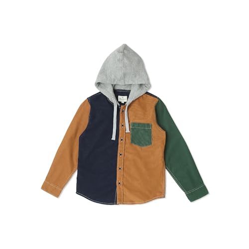 Image of Pepe Jeans Boys Cotton Geometric Regular Fit Shirt