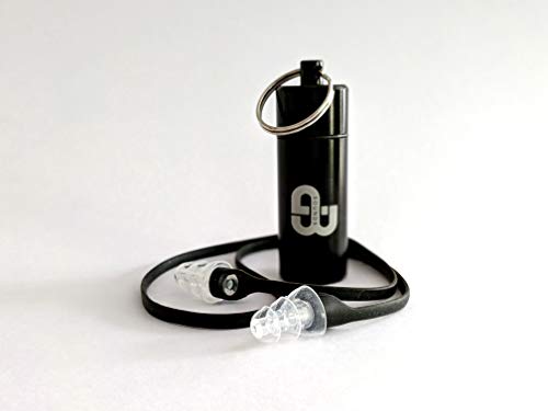 dBSounds Premium Clear Silicone Ear Plugs Hearing Protection. in-Ear Professional High Fidelity Active Guard Filters 28dB from Sound & Noise. Prevent Long Term Damage for Work, Equipment, Concerts