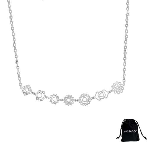 Collier 7 Chakra pour femmes idéal pour vos séances de yoga et méditation
