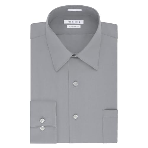 Image of Van Heusen Men's Tall FIT Dress Shirts Poplin