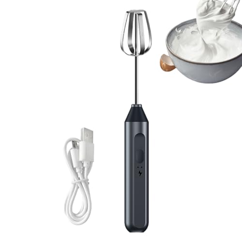 Batidora de huevos portátil inalámbrica - Mezclador de mano 1200 MAh Mezclador de huevos de inmersión | Batidor de mezcla ajustable de 3 velocidades, extraíble para, salsas de mantequilla