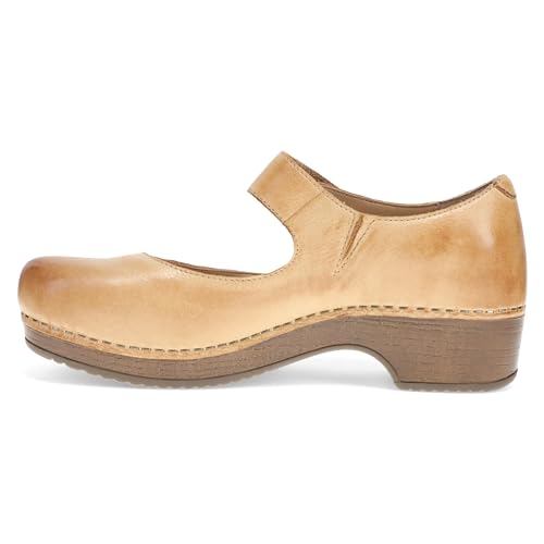 Image of Dansko Beatrice Mary Jane Clog for Women - Memory Foam and Arch Support for All -Day Comfort and Support - Lightweight EVA Outsole for Long-Lasting Wear