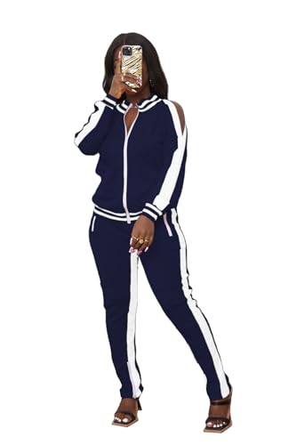 Image of TOPONSKY Womens 2 Piece Sports Outfit Tracksuit Shirt Shorts Jogger Bodycon Sets